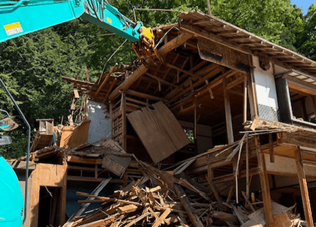 木造家屋解体